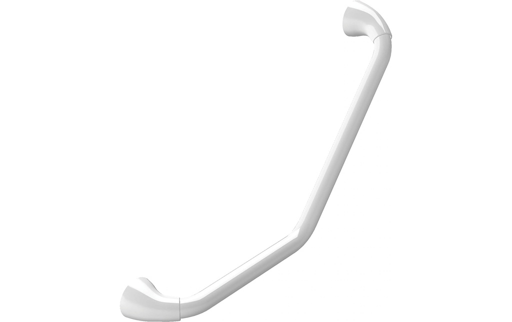 spirella Poignée coudée Vivere Bene Acier inoxydable Blanc 735 mm