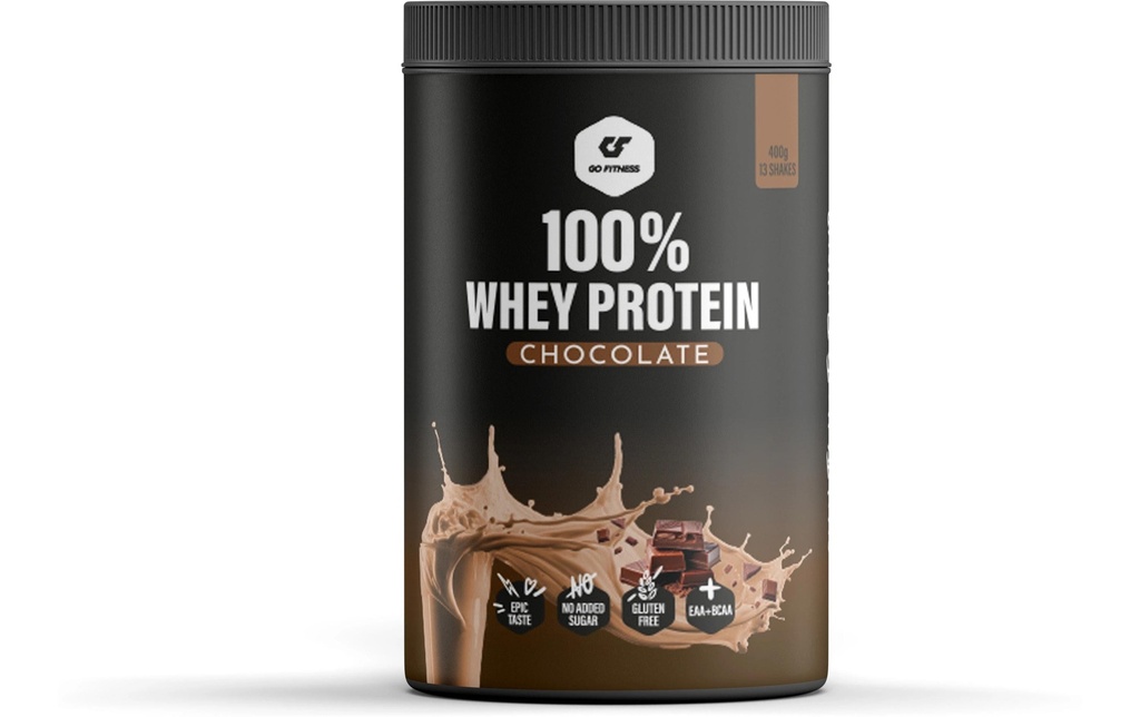 Go Fitness Poudre 100% Whey Protein Chocolat 400 g