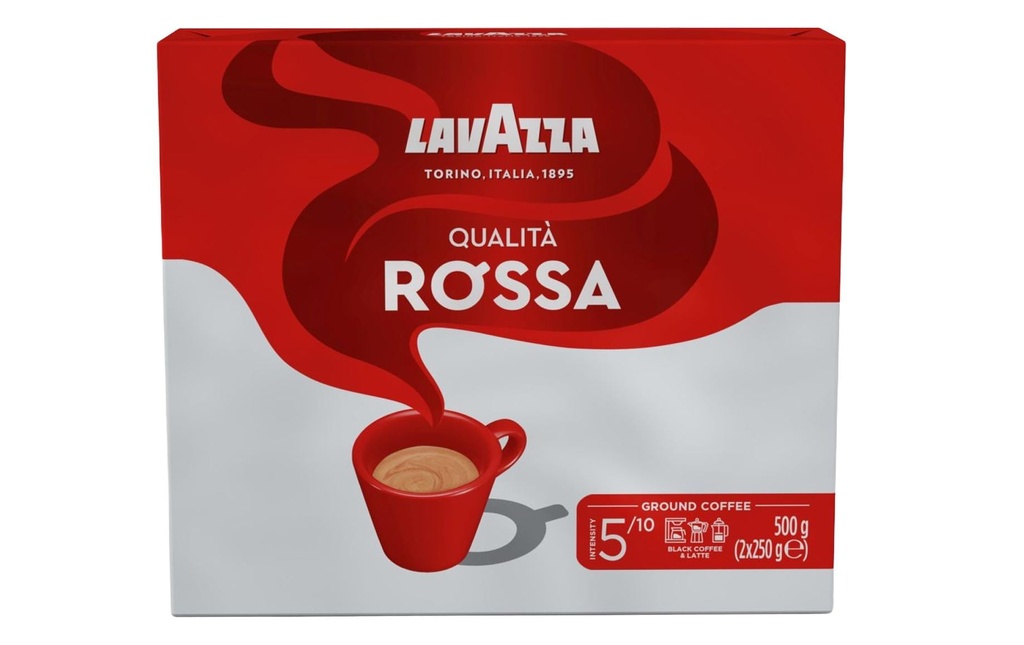 Lavazza Café moulu Qualità Rossa 2 x 250 g