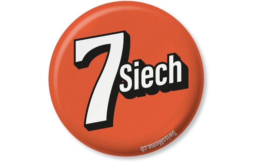 Swissmeme Bouton 7Siech, 3.8 x 3.8 x 0.5 cm