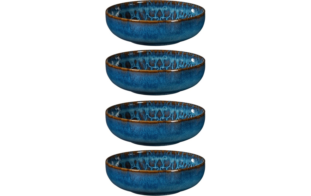 Mäser Bol Tiles UNO 16 cm, 4 pièces, bleu