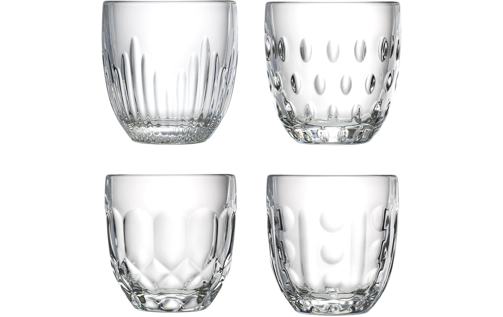 La Rochère Gobelet Troquet 250 ml, 4 Pièce/s, Transparent