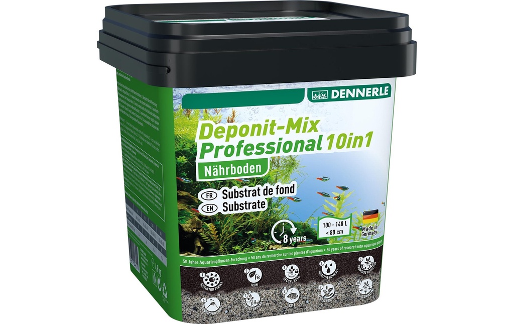 Dennerle Milieu de culture Deponit-Mix Professional 10 en 1, 4.8 kg