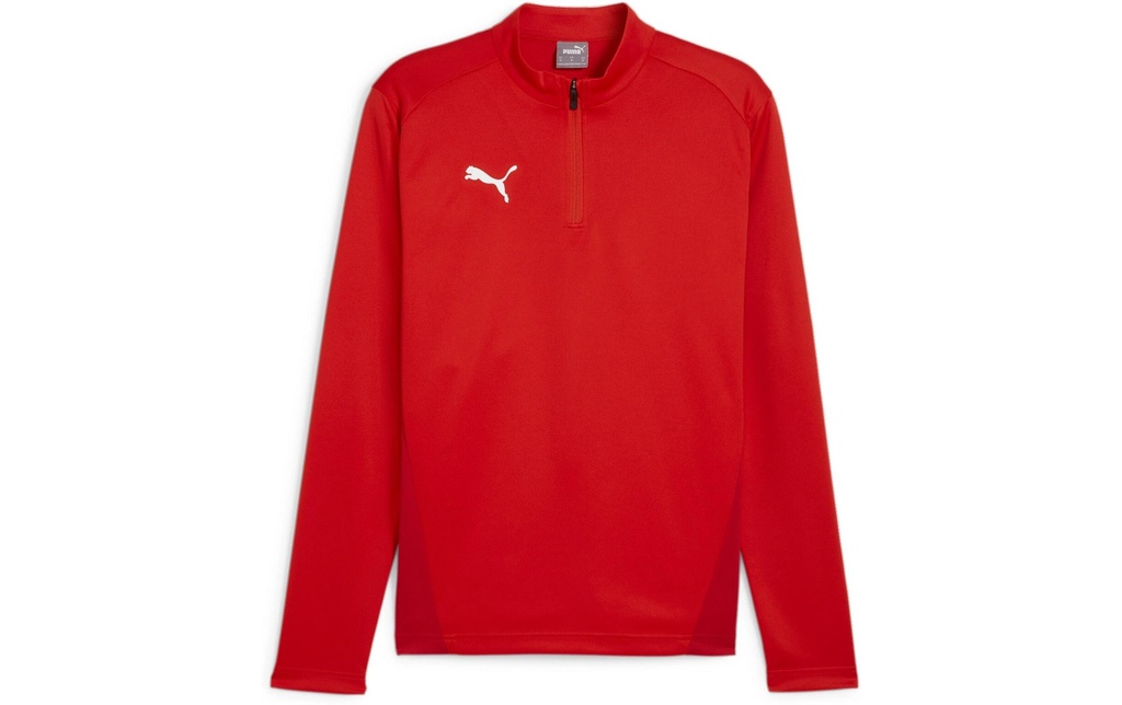 PUMA Zip Top teamGOAL Training 1/4 S, Rouge