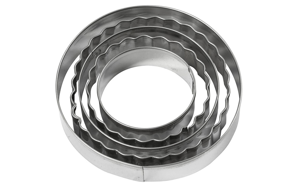 Creativ Company Kits d’emporte-pièces 8 cm 5 pièces, cercles