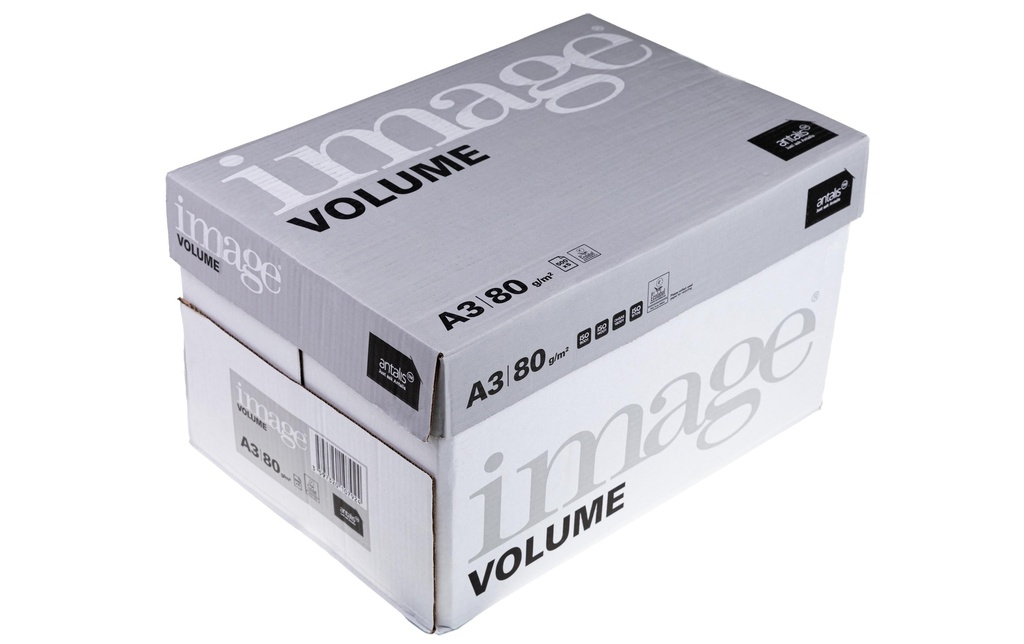 Image Papier pour photocopie Image Volume A3, Blanc, 80 g/m², 2500 feuilles