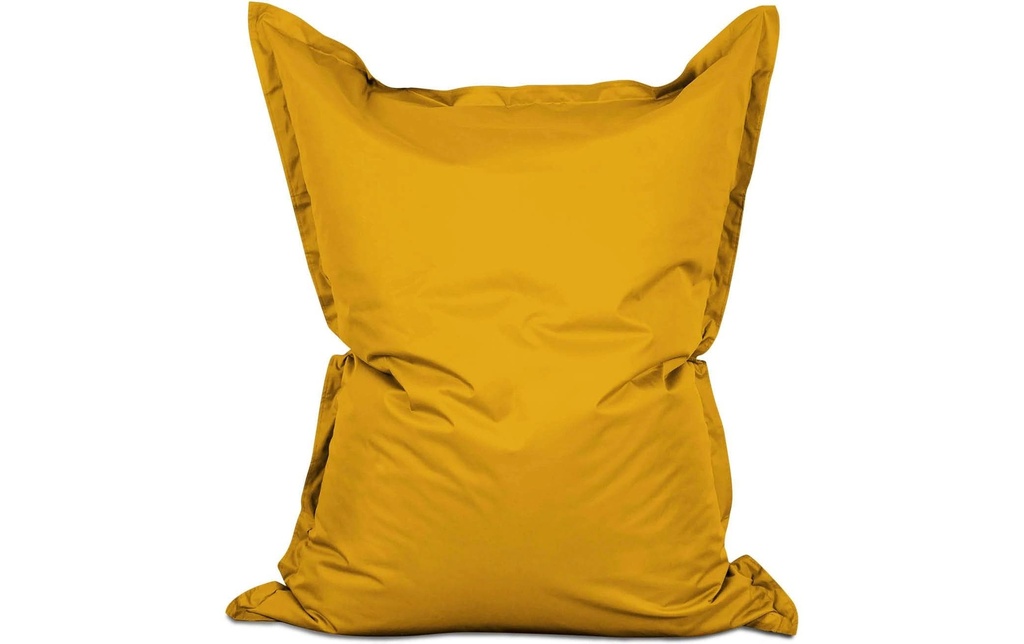 Lumaland sac pour s'asseoir Classic XXL 380 L, Jaune moutarde