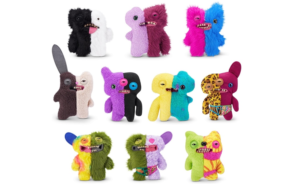 Zuru Peluche Fuggler – Monstres Misfit 9 assorti