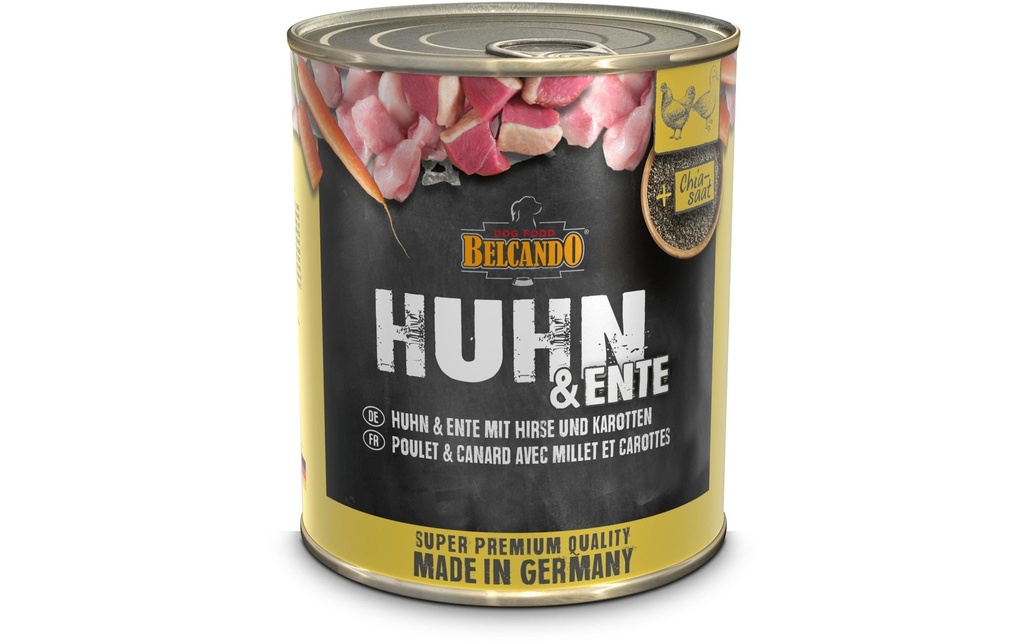 Belcando Alimentation humide Poulet & canard, 800g
