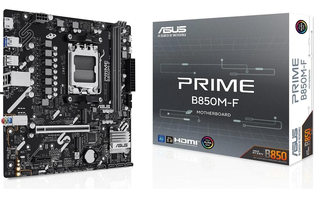 ASUS Carte mère PRIME B850M-F