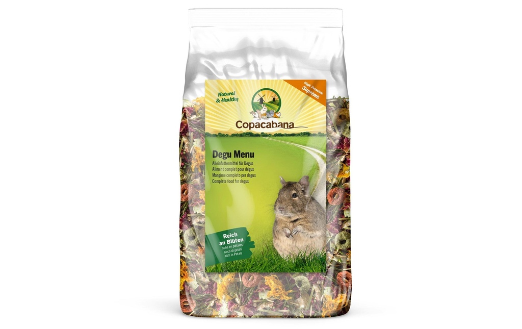 Copacabana Nourriture de base Menu Suprême Degu, 500 g