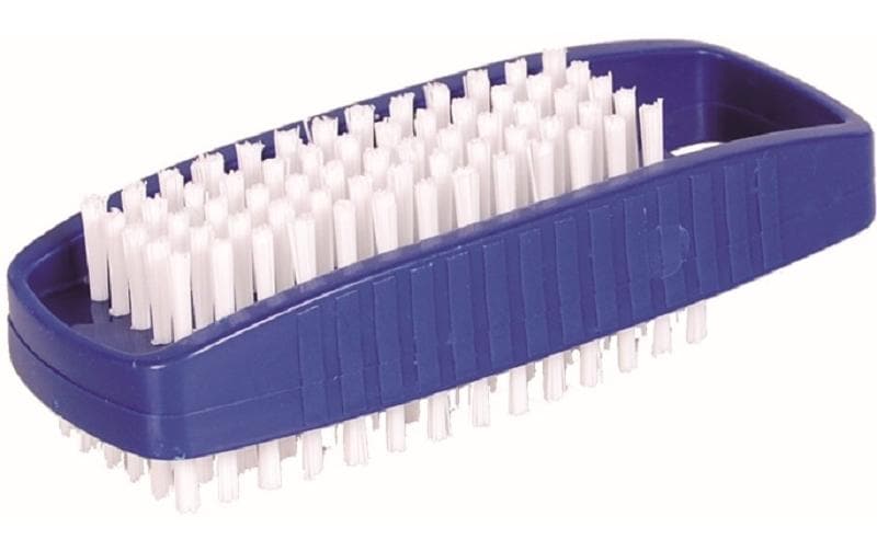 Edi Baur Brosse à laver les mains Bleu, 10.5 x 4 x 3 cm
