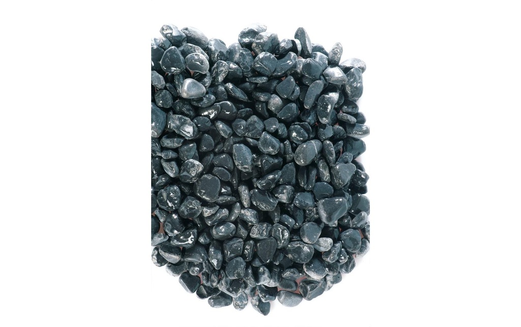 Ambiance Pierres décoratives Nero Ebano, 3-8 mm, Bleu