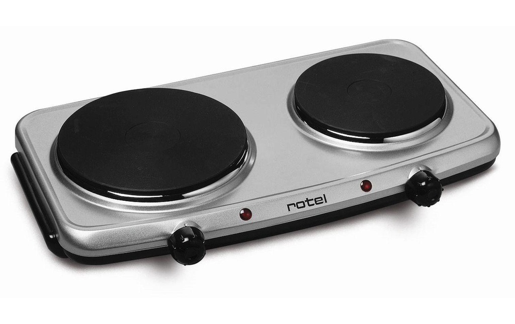 Rotel Plaque de cuisson double Rechaud U1123CH 2250 W