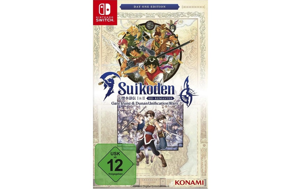KONAMI Suikoden 1 + 2 HD Remaster – Day 1 Edition [NSW] (F) (Boîte)