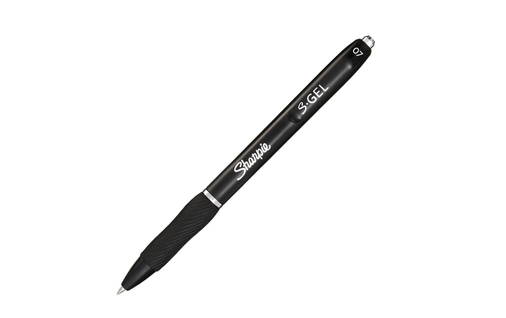 Sharpie Stylo à encre gel 0.7 mm, Noir, 3 pièces