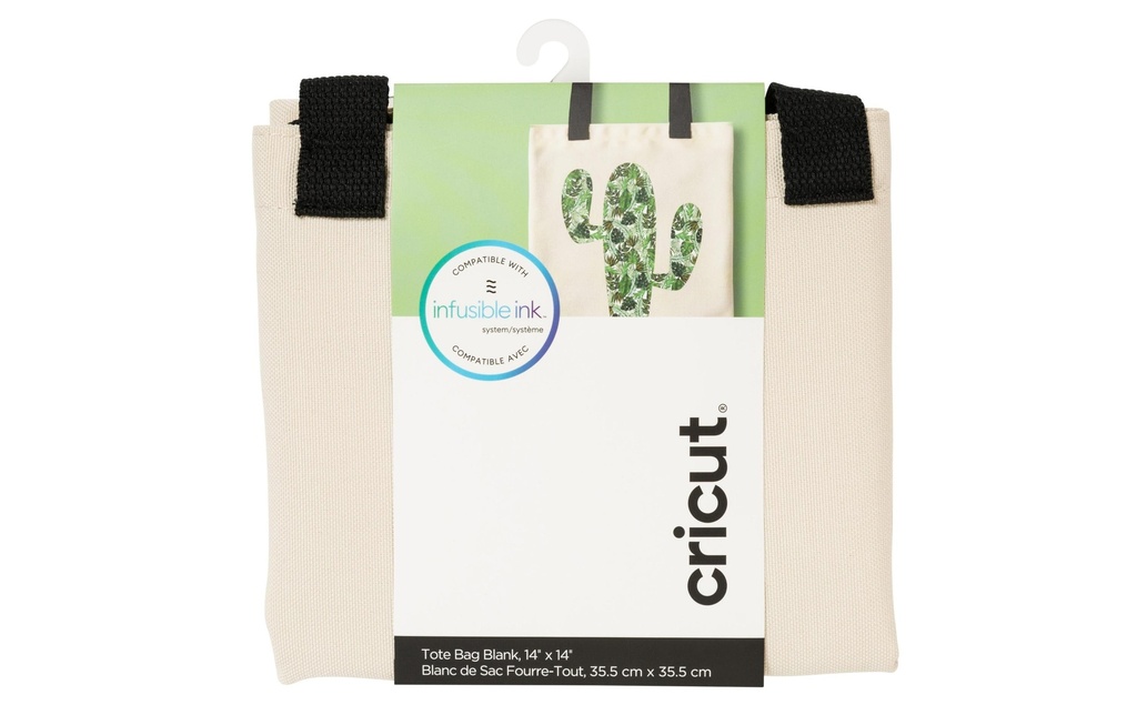 Cricut Pochette en tissu Infusible Ink Tote Bag Moyen, 35.5 x 35.5 cm