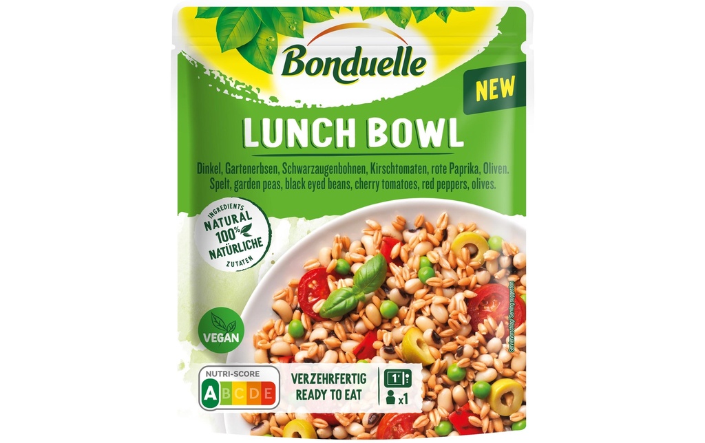 Bonduelle Plat préparé Lunch Bol Epeautre 250 g