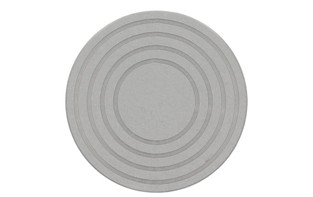 Esschert Design Dessous de verre Diatomite XXL Gris
