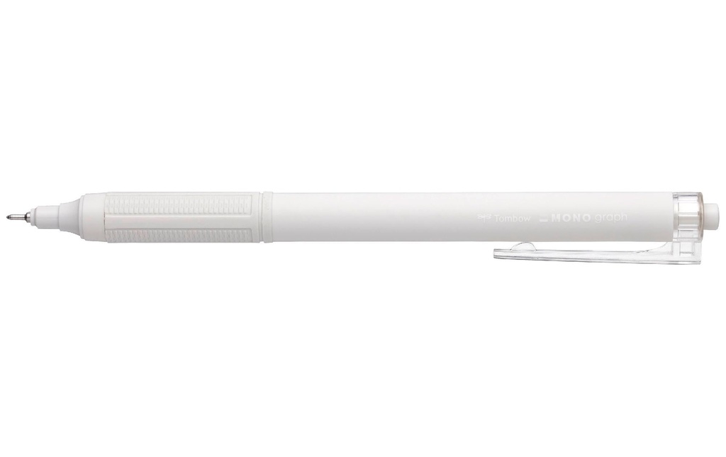 Tombow Stylo bille MONOgraph Lite Blanc