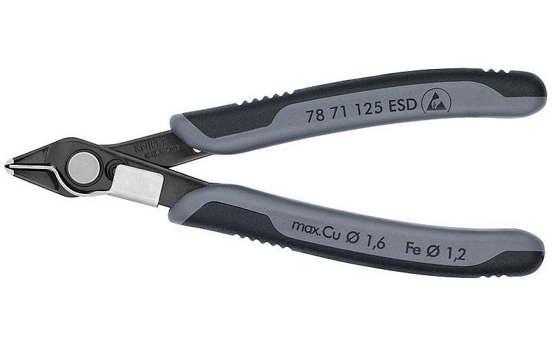 Knipex Pinces coupantes de côté pour l’électronique Super Knips 125 mm ESD