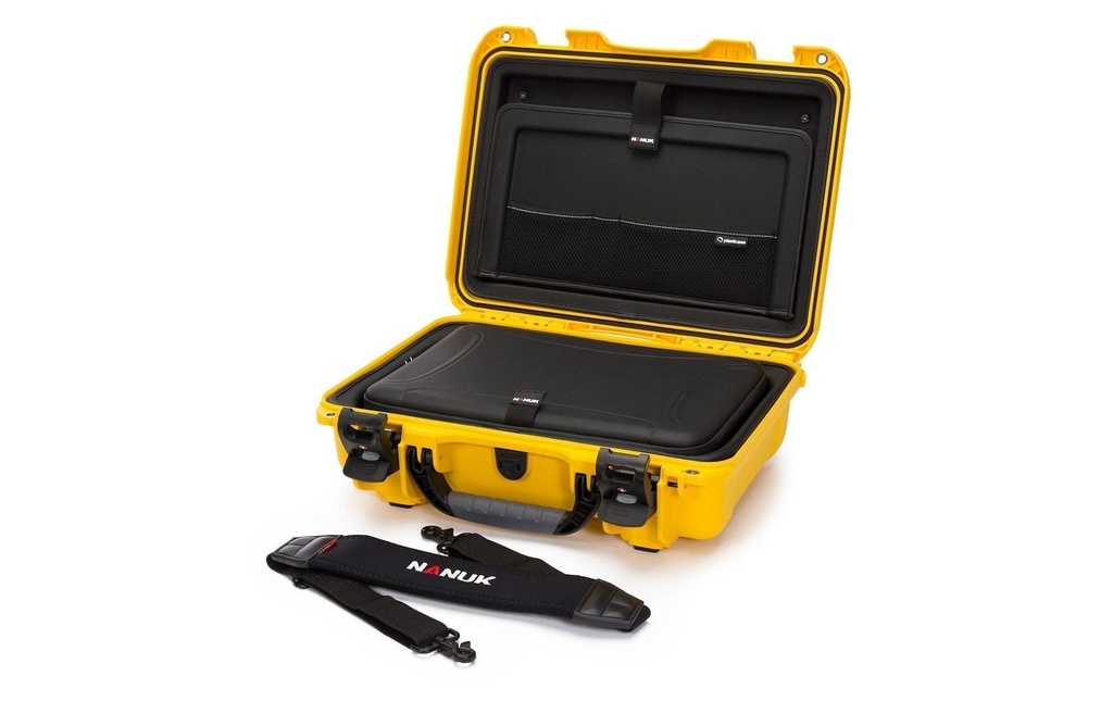 Nanuk Mallette plastique 923 - Insert pour ordinateur portable Jaune