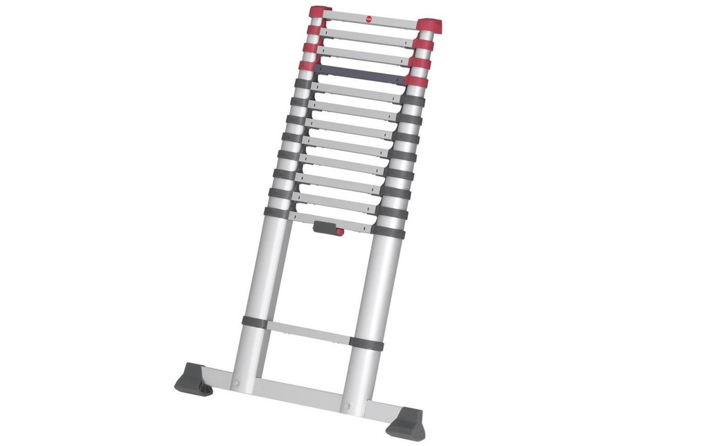 Hailo Échelle simple télescopique T80 Flexline 380 13 Stufen