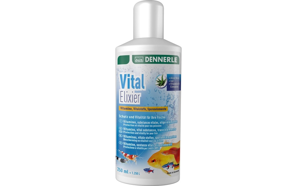 Dennerle Soins des poissons Élixir vital, 250 ml
