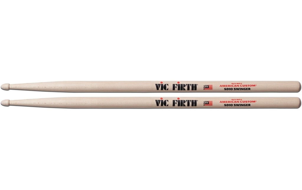 Vic Firth Baguettes de batterie SD10 – 1 Paire/s