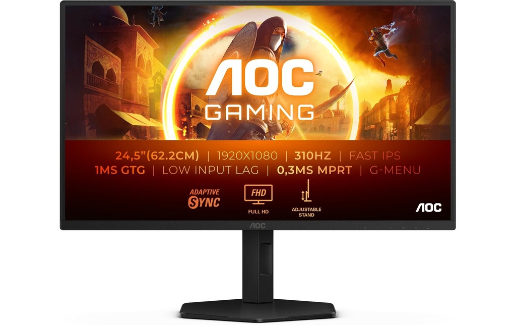 AOC Moniteur 25G4SXU 24.5 , 1920 x 1080 (Full HD)