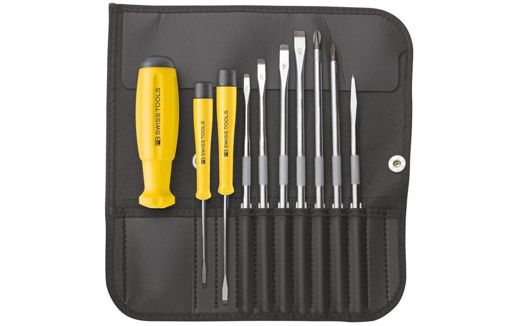 PB Swiss Tools Jeux de tournevis 8215 ESD 10 pièces