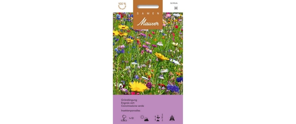 Samen Mauser Semence Engrais vert Paradis des insectes