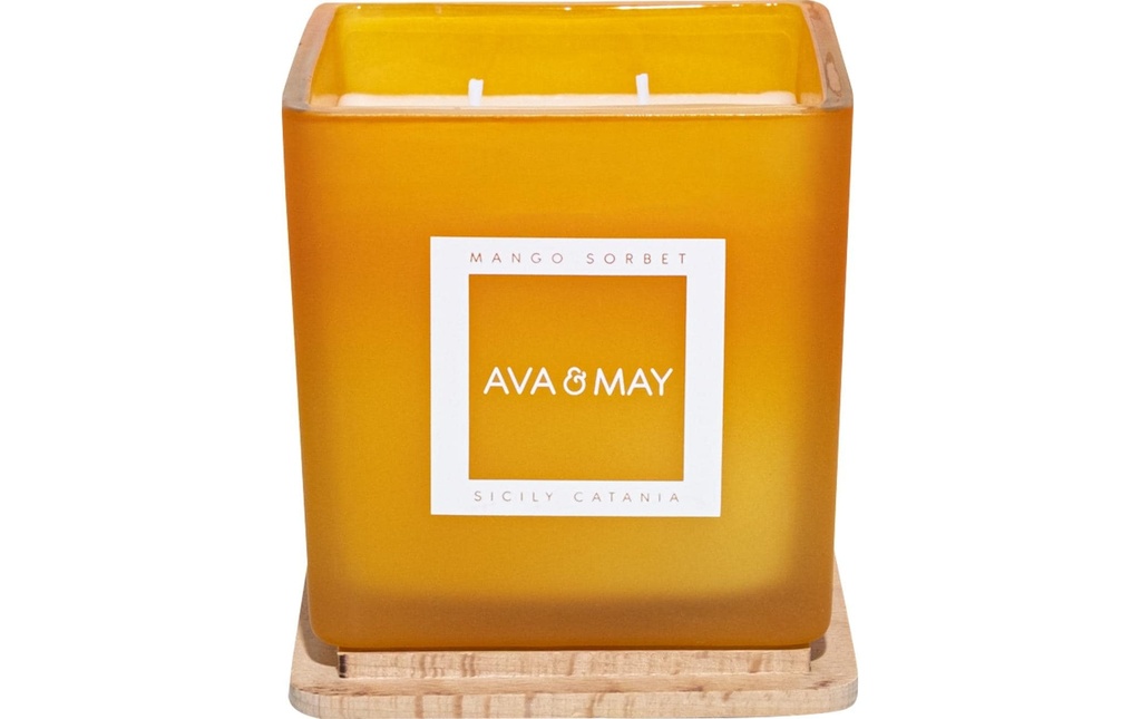 AVA & MAY Bougie parfumée Mango Sorbet 450 g
