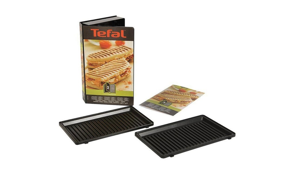 Tefal Ensemble de plaques Collection de snacks Panini