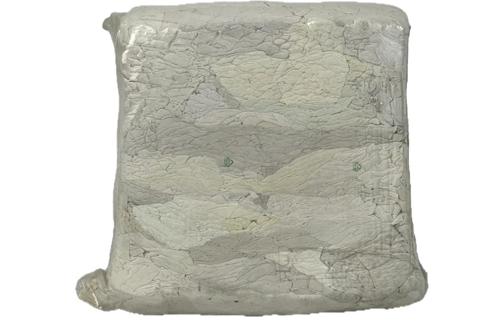Putzlappen Chiffon de nettoyage Tricot blanc 10 kg