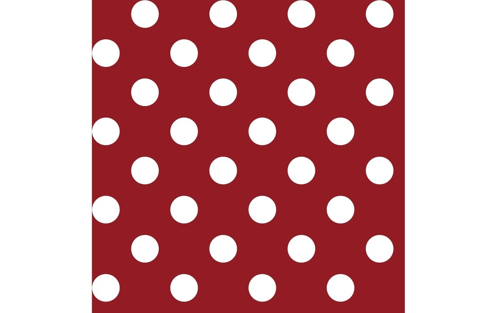 d-c-fix Nappe Manhattan Venita 130 cm x 160 cm, Rouge/Blanc
