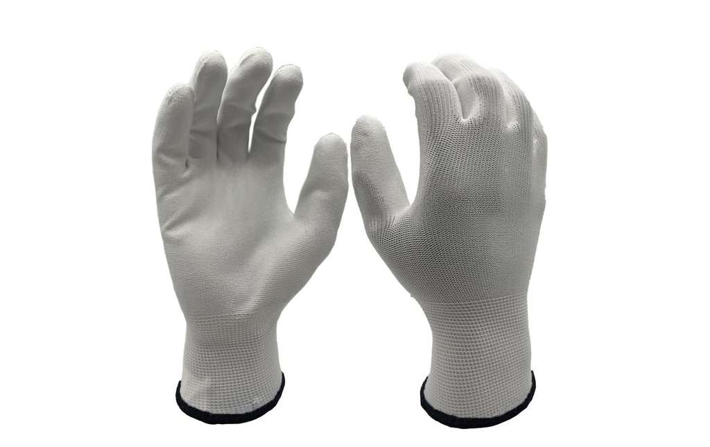 FTM Gant de travail Polyester, XL, Blanc, 1 Pièce/s