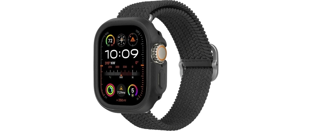 Rhinoshield Bumper Case Apple Watch Ultra 1/2/3 (49mm) Black