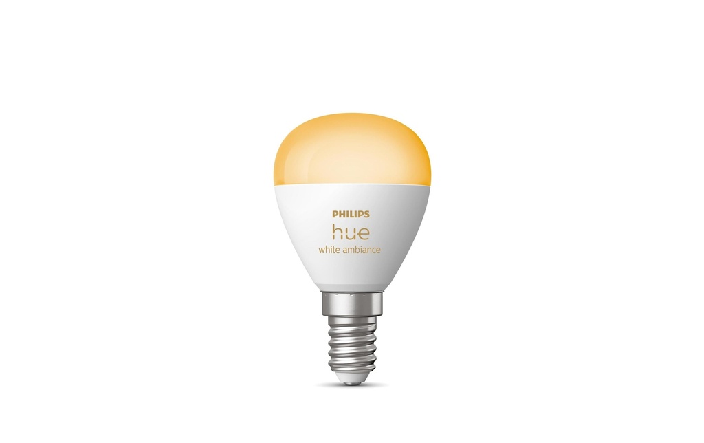 Philips Hue White Ambiance E14 Lustre forme goutte 470 lm