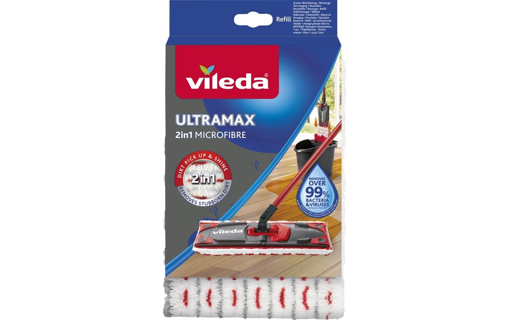 Vileda Toile de rechange UltraMax 2in1 Microfibre 1 Pièce/s