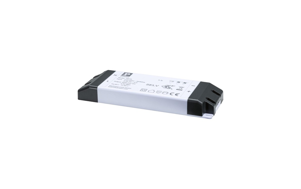 Paulmann Accessoires d'alimentation Pro 230/24 V 60 VA Blanc