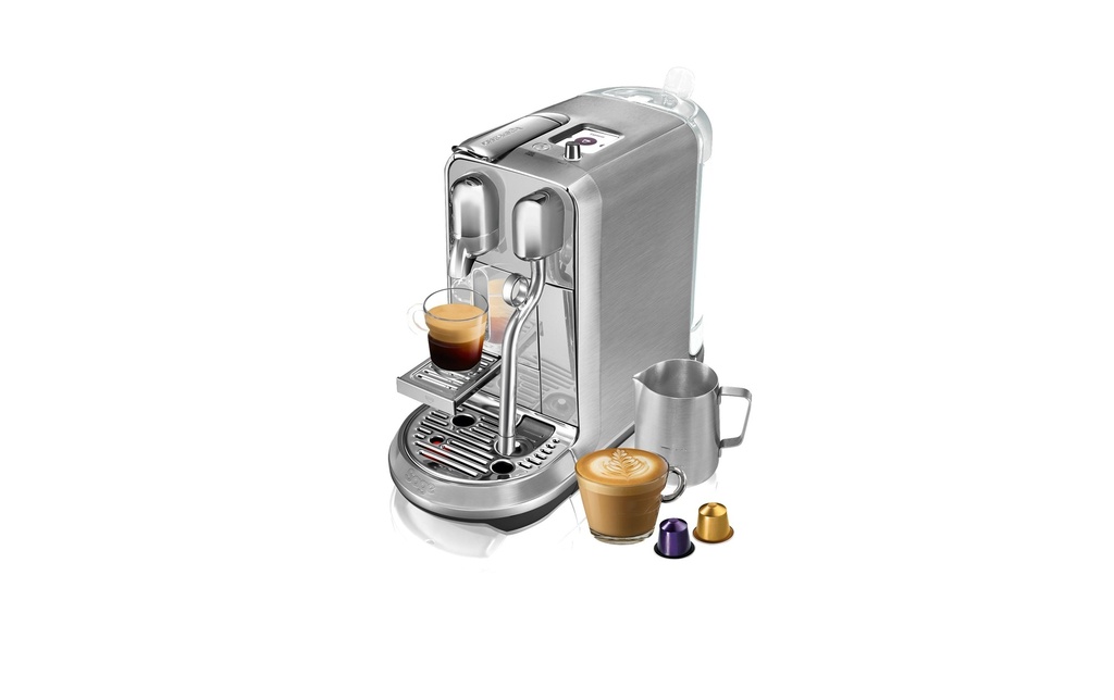 Sage Machine à café Nespresso Creatista Plus SNE800BSS Argenté
