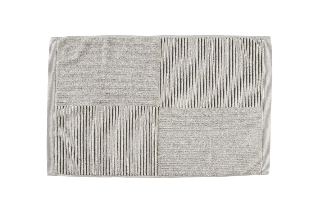 Zone Denmark Tapis de bain Classic 80 x 50 cm, Gris clair