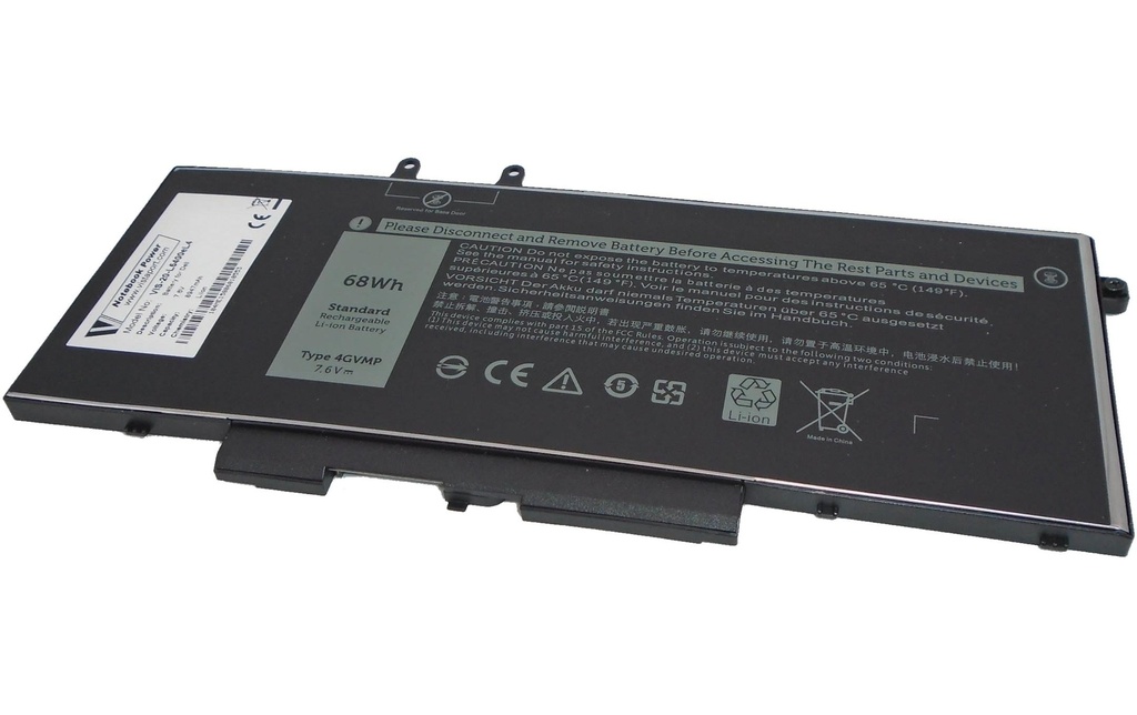 Vistaport Batterie pour DELL Latitude 5400/5410/5500/Precision 3540