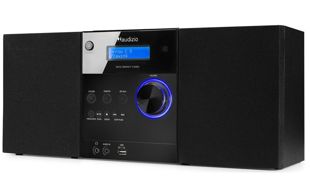 Audizio Installation micro-HiFi Metz Noir