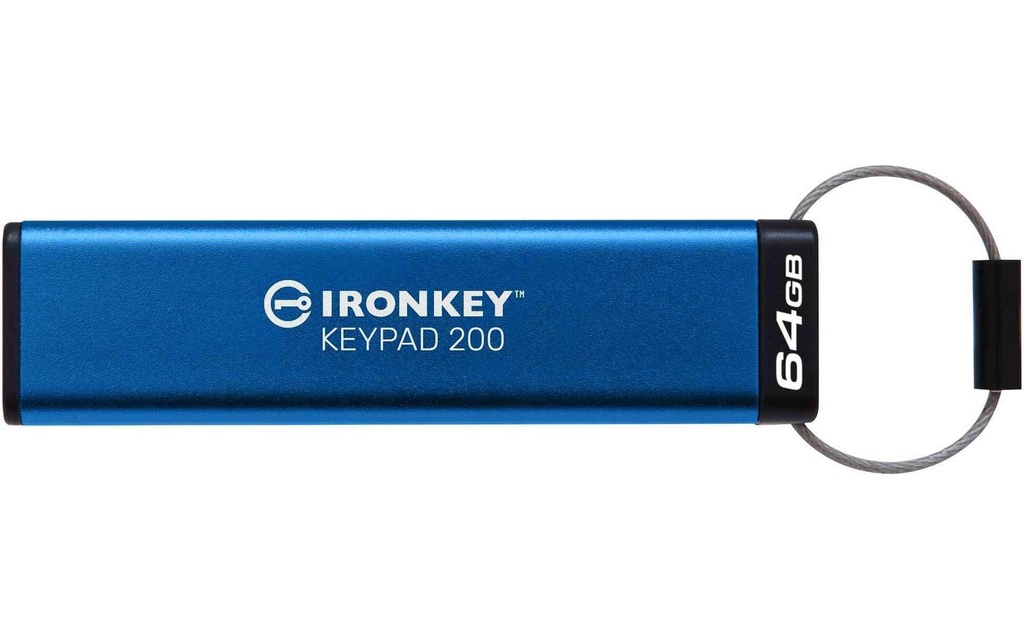 Kingston Clé USB IronKey Keypad 200 64 GB
