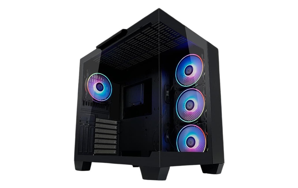LC-Power Boîtier d’ordinateur Gaming 809B Dark Storm_X