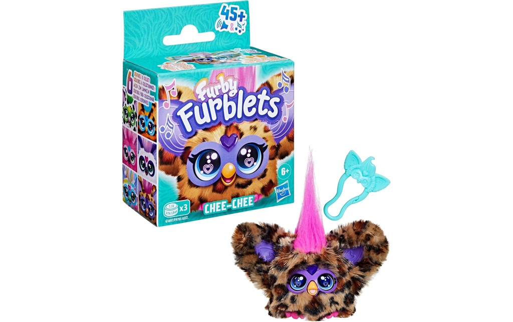 Furby Peluche fonctionnelle Furblets Chee Chee