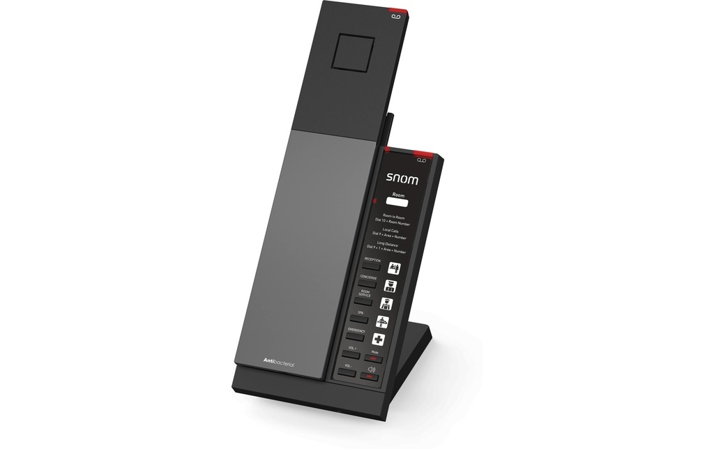 snom Téléphone de bureau HD340A Noir