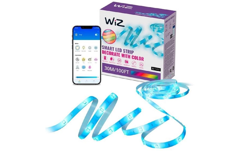 WiZ LED Stripe RGB 30 m